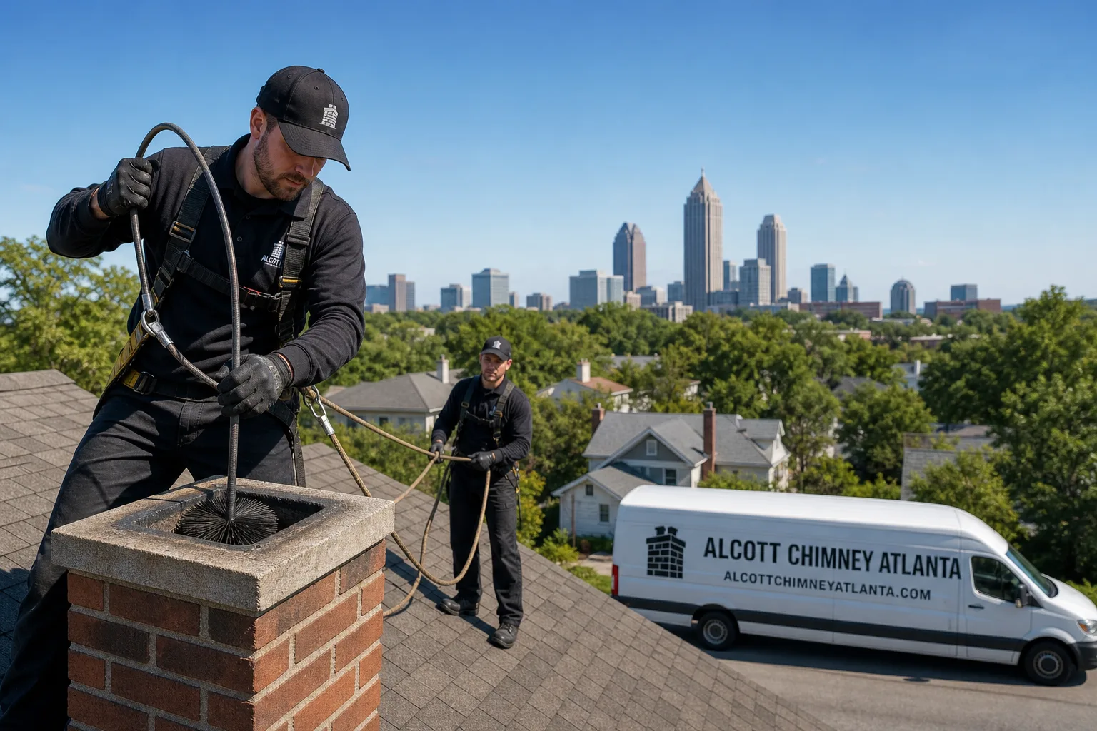 Chimney Sweep in Atlanta, GA | Alcott Chimney Atlanta